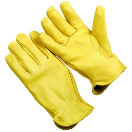 Premium Grain Deerskin Glove- Large, 12PK